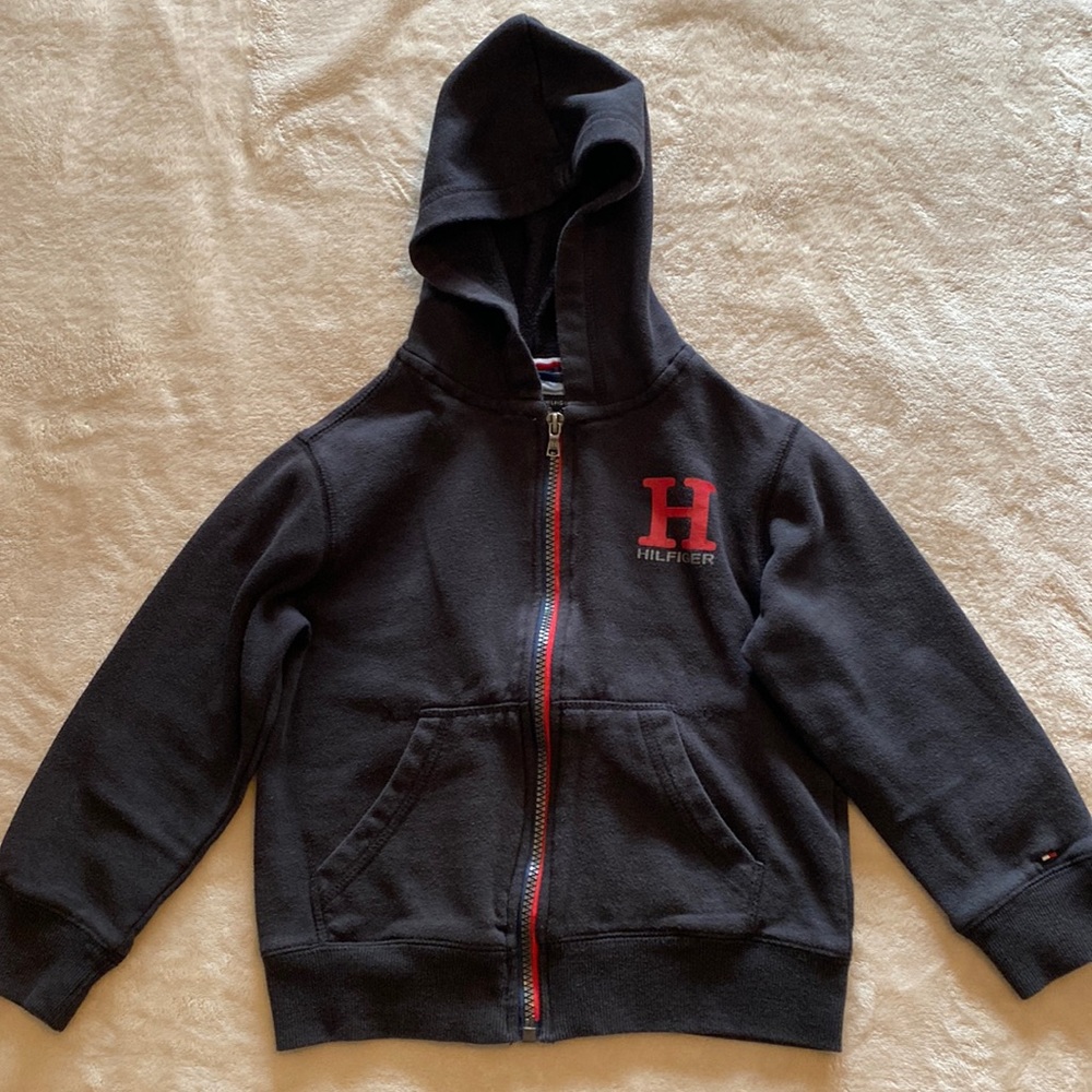 Tommy Hilfiger boys zip up sweatshirt